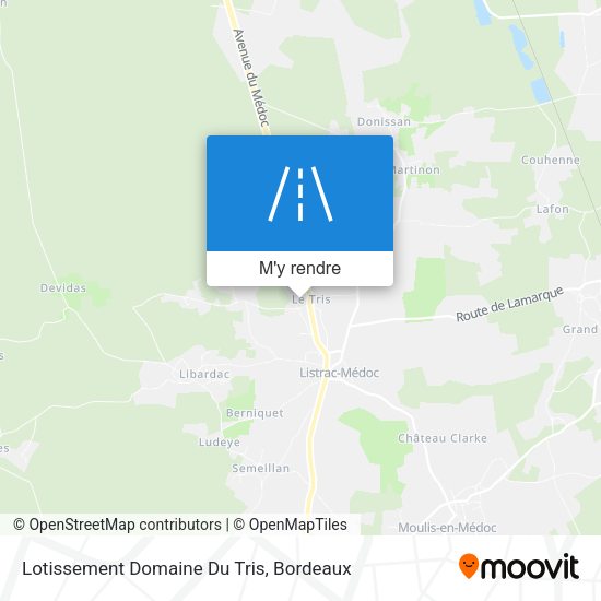 Lotissement Domaine Du Tris plan