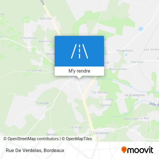 Rue De Verdelas plan