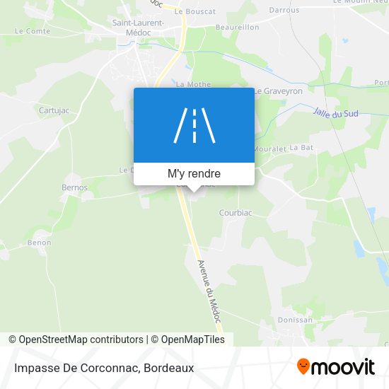 Impasse De Corconnac plan