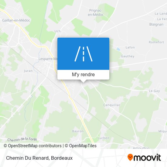 Chemin Du Renard plan