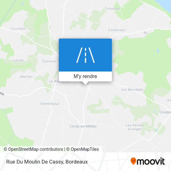 Rue Du Moulin De Cassy plan