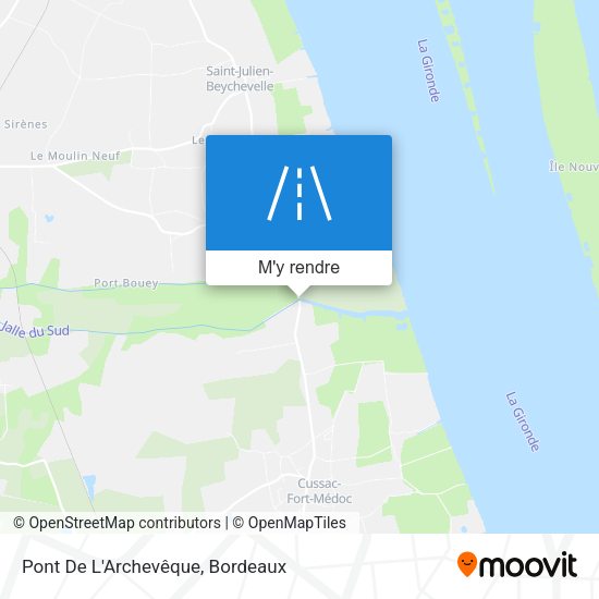 Pont De L'Archevêque plan