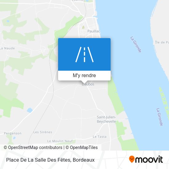 Place De La Salle Des Fêtes plan