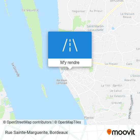 Rue Sainte-Marguerite plan