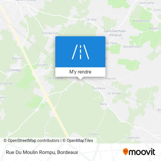 Rue Du Moulin Rompu plan
