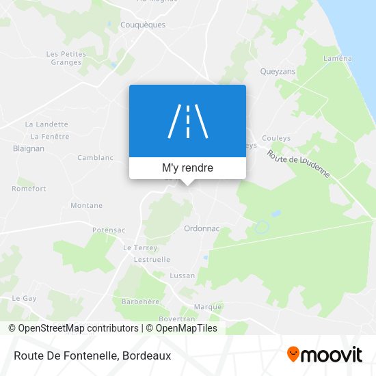 Route De Fontenelle plan