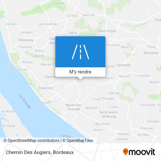 Chemin Des Augiers plan