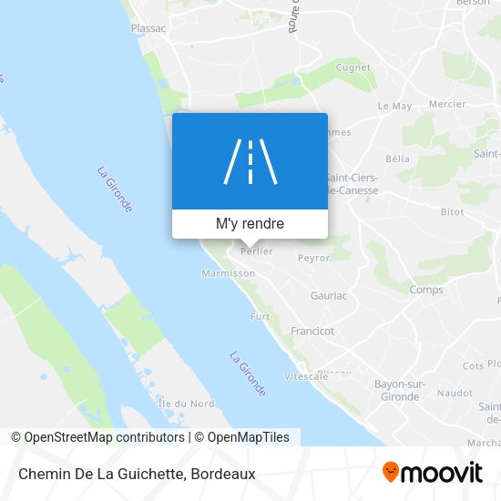 Chemin De La Guichette plan