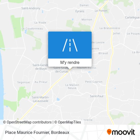 Place Maurice Fournier plan