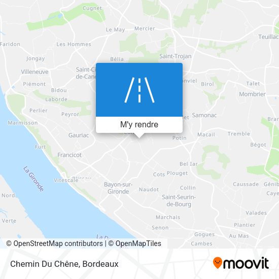 Chemin Du Chêne plan