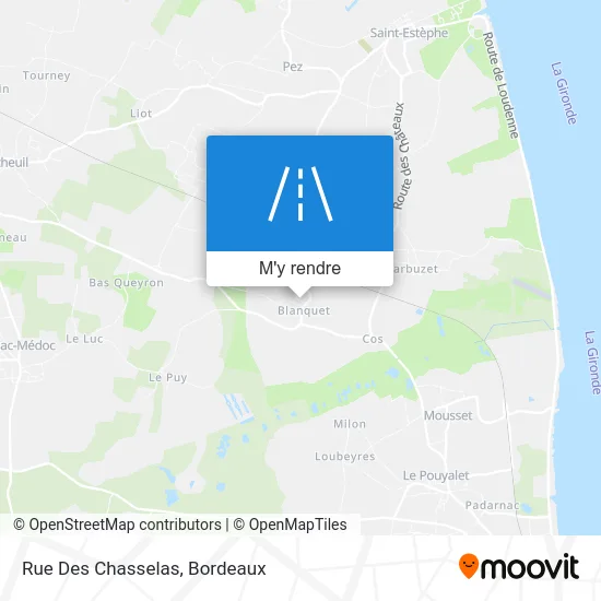 Rue Des Chasselas plan