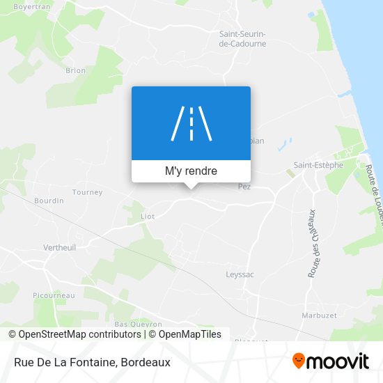 Rue De La Fontaine plan