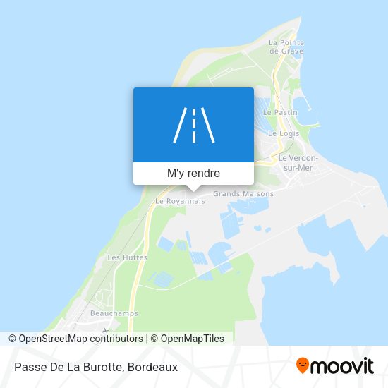 Passe De La Burotte plan