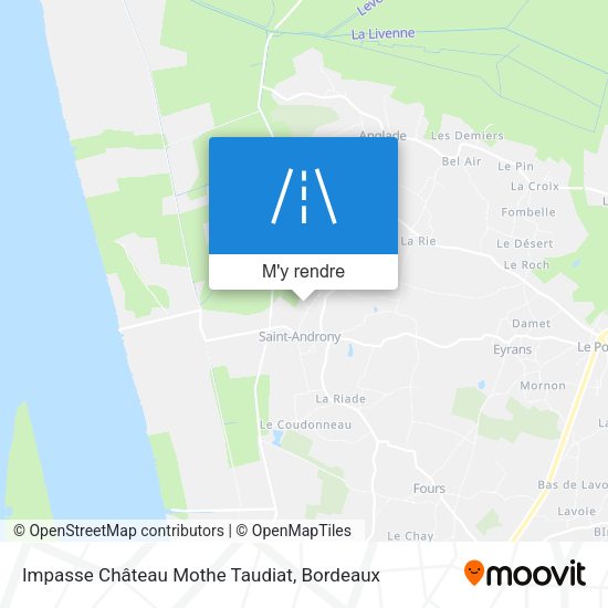 Impasse Château Mothe Taudiat plan