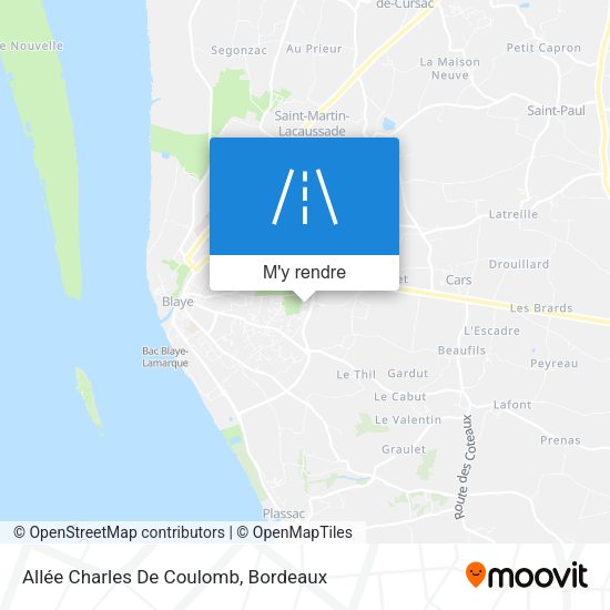 Allée Charles De Coulomb plan
