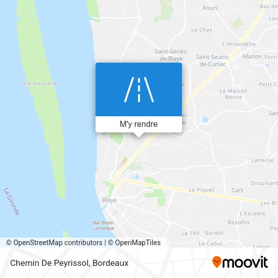 Chemin De Peyrissol plan