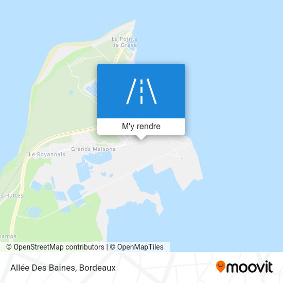 Allée Des Baines plan