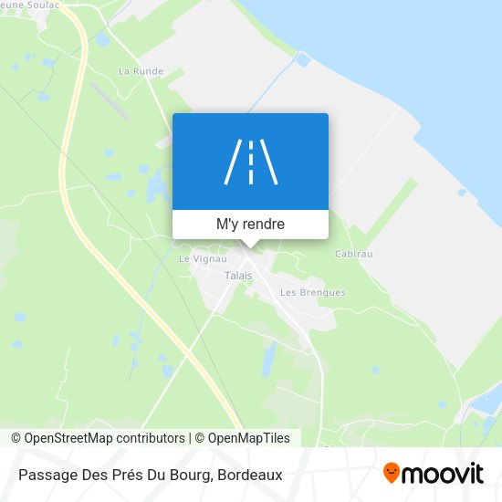 Passage Des Prés Du Bourg plan