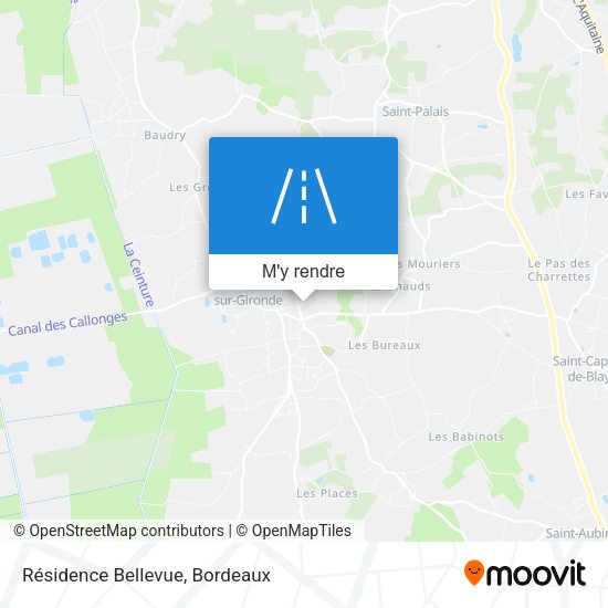 Résidence Bellevue plan