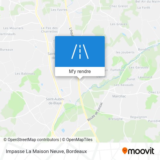 Impasse La Maison Neuve plan