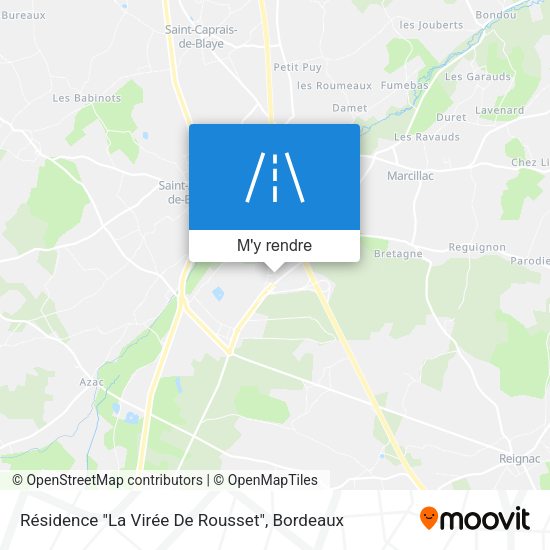 Résidence "La Virée De Rousset" plan