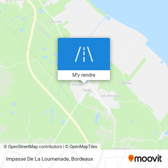 Impasse De La Loumenade plan
