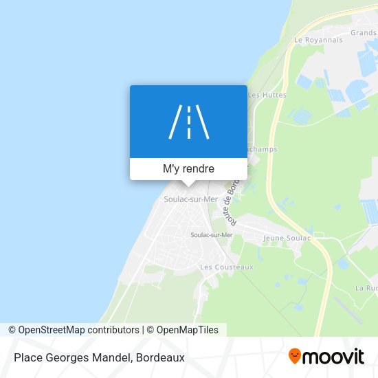 Place Georges Mandel plan