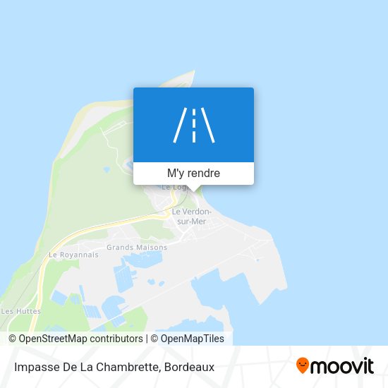 Impasse De La Chambrette plan