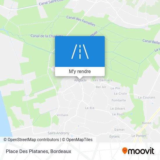 Place Des Platanes plan