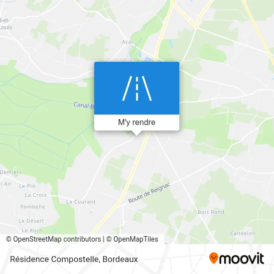 Résidence Compostelle plan