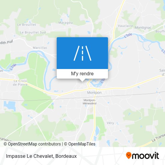 Impasse Le Chevalet plan