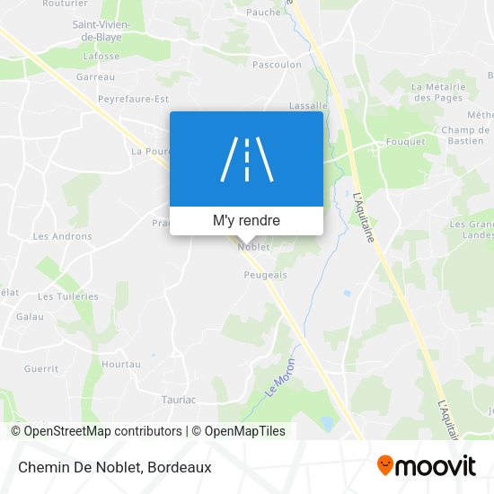Chemin De Noblet plan