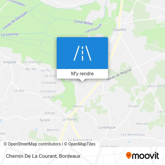 Chemin De La Courant plan