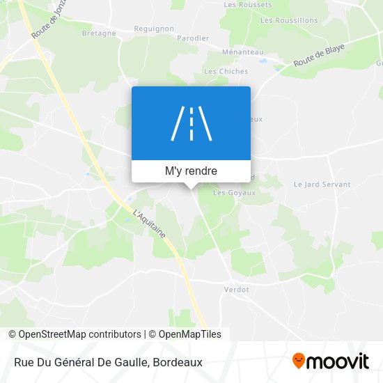 Rue Du Général De Gaulle plan