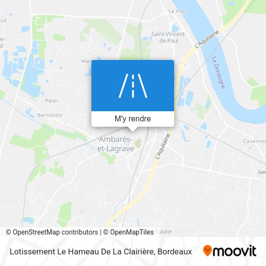 Lotissement Le Hameau De La Clairière plan