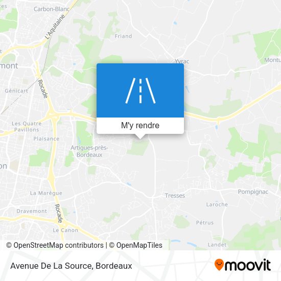 Avenue De La Source plan