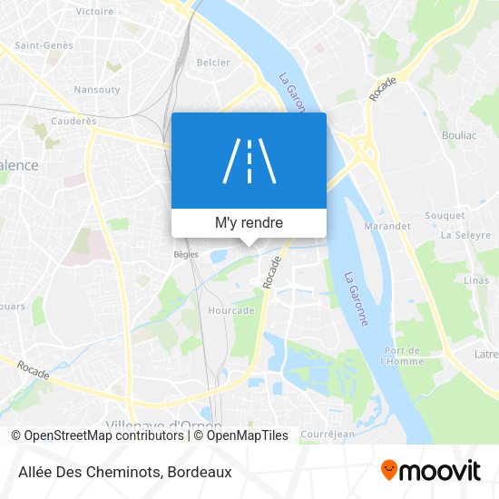 Allée Des Cheminots plan