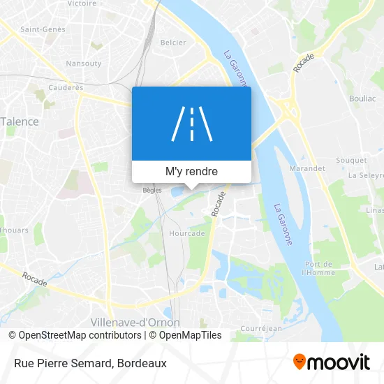 Rue Pierre Semard plan