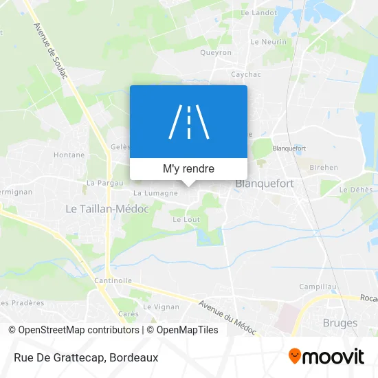 Rue De Grattecap plan