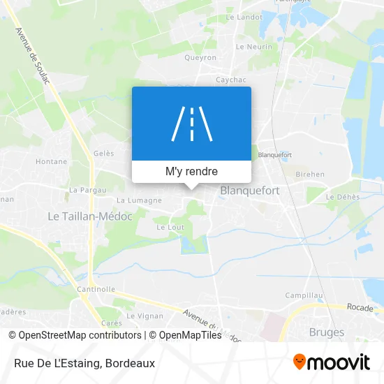 Rue De L'Estaing plan