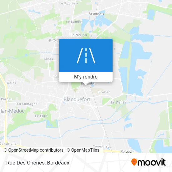 Rue Des Chênes plan