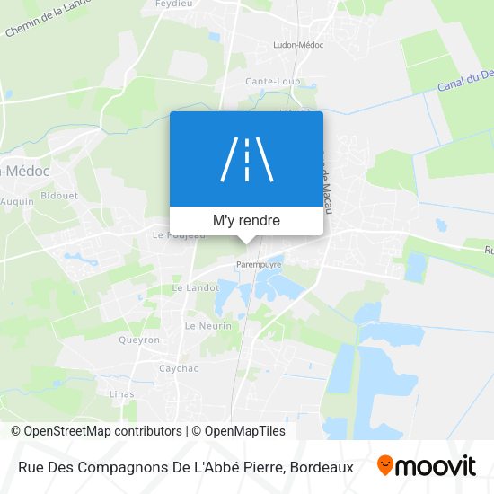 Rue Des Compagnons De L'Abbé Pierre plan