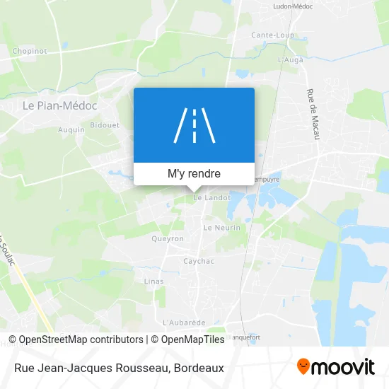 Rue Jean-Jacques Rousseau plan