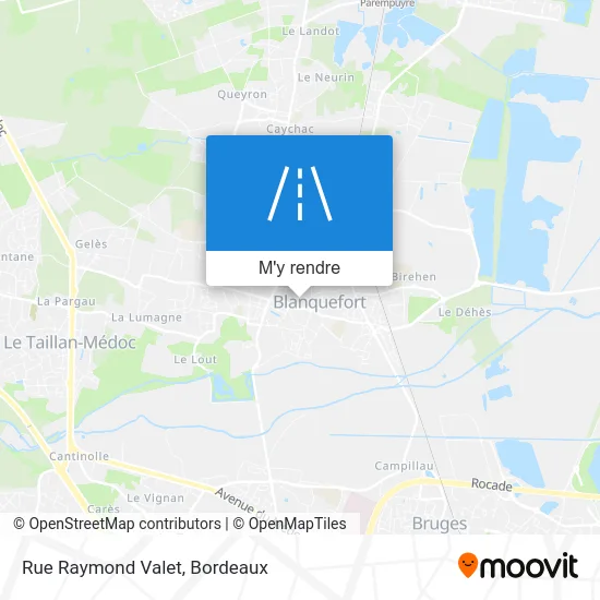 Rue Raymond Valet plan