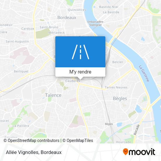 Allée Vignolles plan
