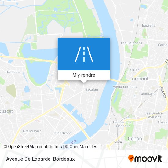 Avenue De Labarde plan