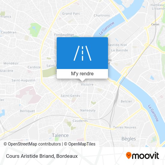 Cours Aristide Briand plan