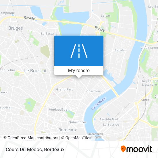 Cours Du Médoc plan
