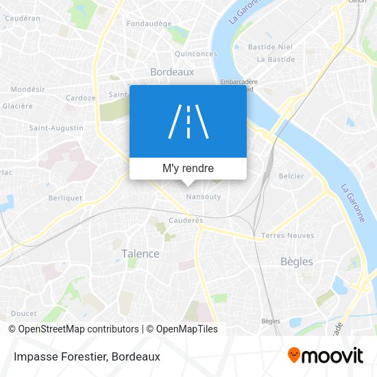 Impasse Forestier plan