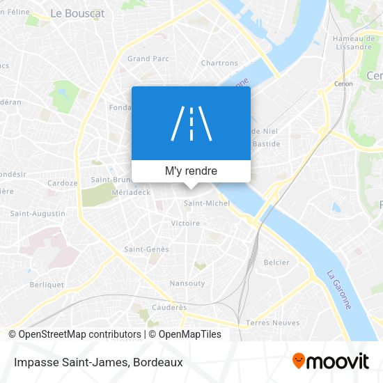 Impasse Saint-James plan
